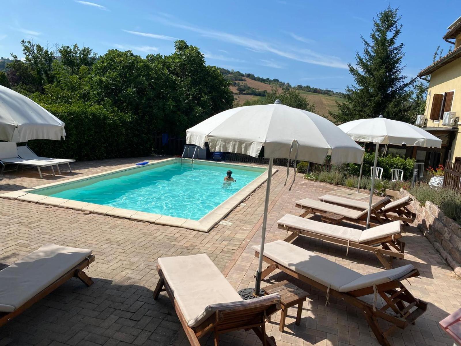 San Ginesio Country House Villa Sabrina מראה חיצוני תמונה