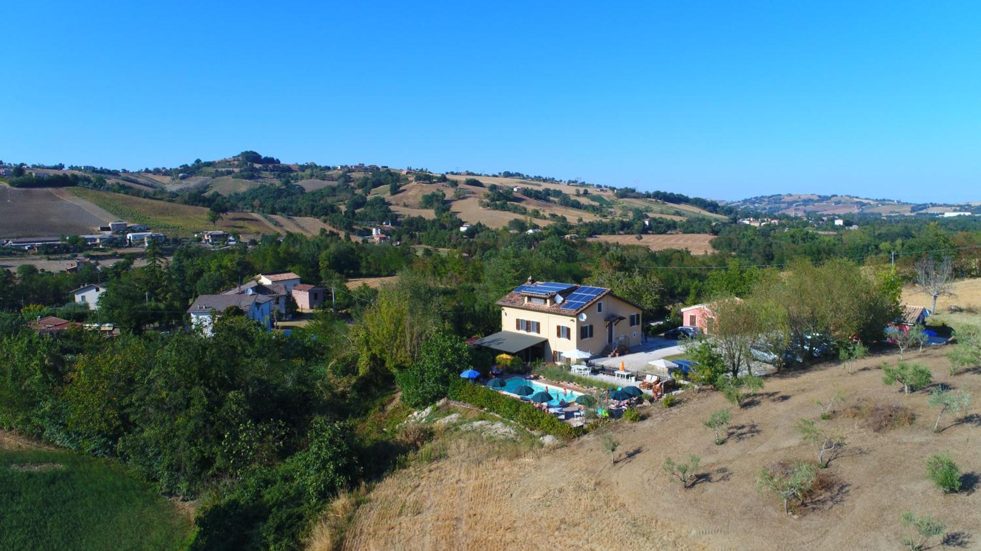 San Ginesio Country House Villa Sabrina מראה חיצוני תמונה